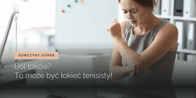 Grafika do wpisu o bólu łokcia i łokciu tenisisty. Przyczyny, objawy i nowoczesne metody leczenia. Strefa Zdrowia Wilanów – fizjoterapia i rehabilitacja